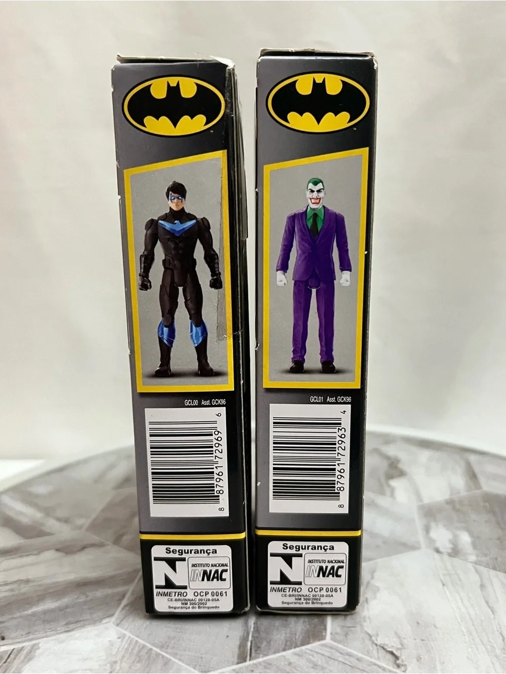 Mattel DC Batman 80 Years Nightwing & Joker Figures Lot of 2 New in Box